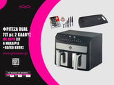 Queen Φριτέζα 7L με 2 καλάθια 2400W - ΦΡΙΤΕΖΕΣQueen®The GrBazaar of BrandsQueen Φριτέζα 7L με 2 καλάθια 2400W
